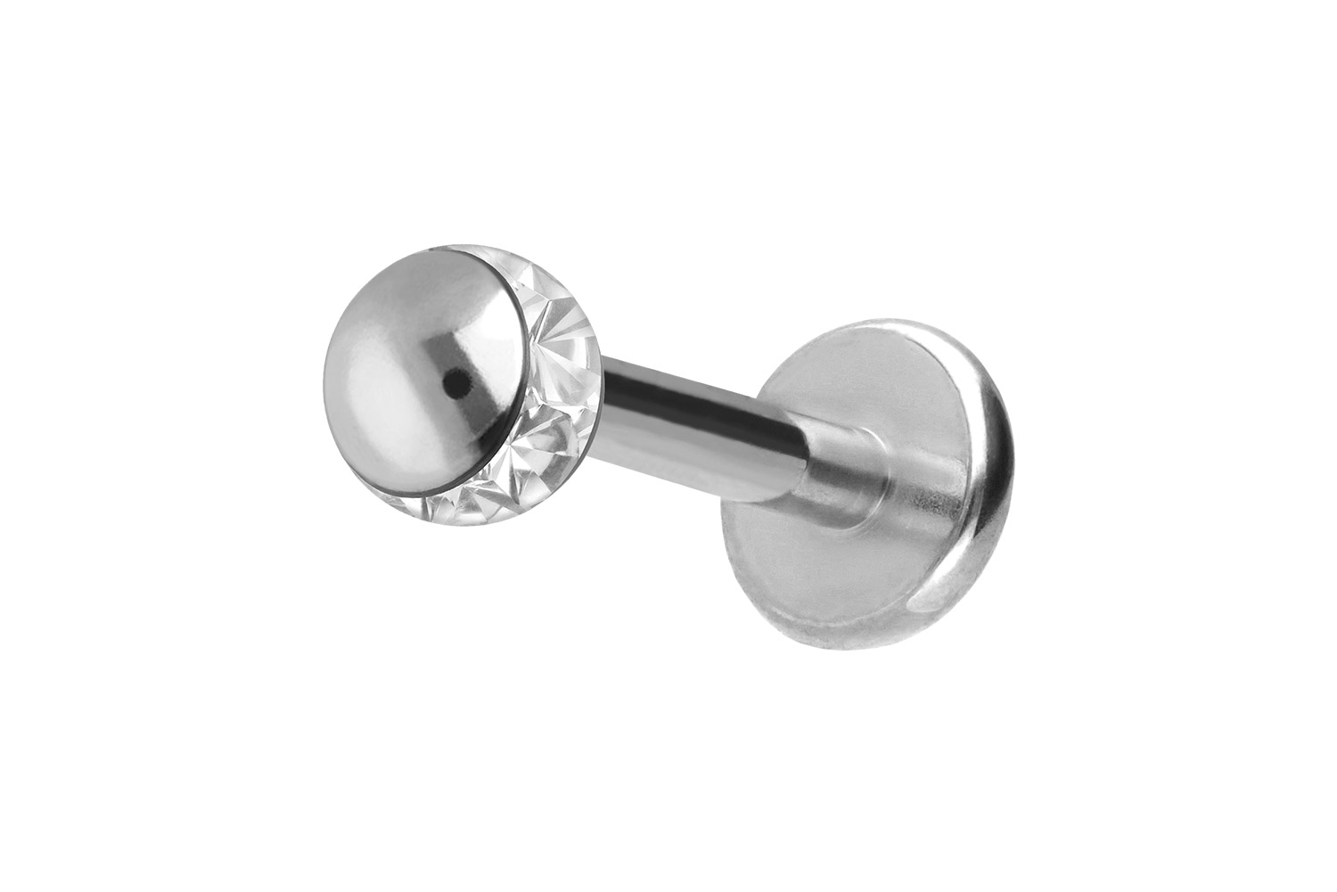 Chirurgenstahl Labret Piercing EPOXY-RING-KUGEL